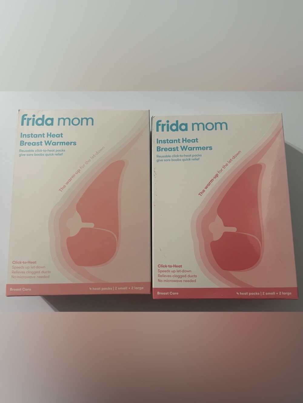 frida Mom Instant Heat Breast Warmers - 2 Unopened Boxes